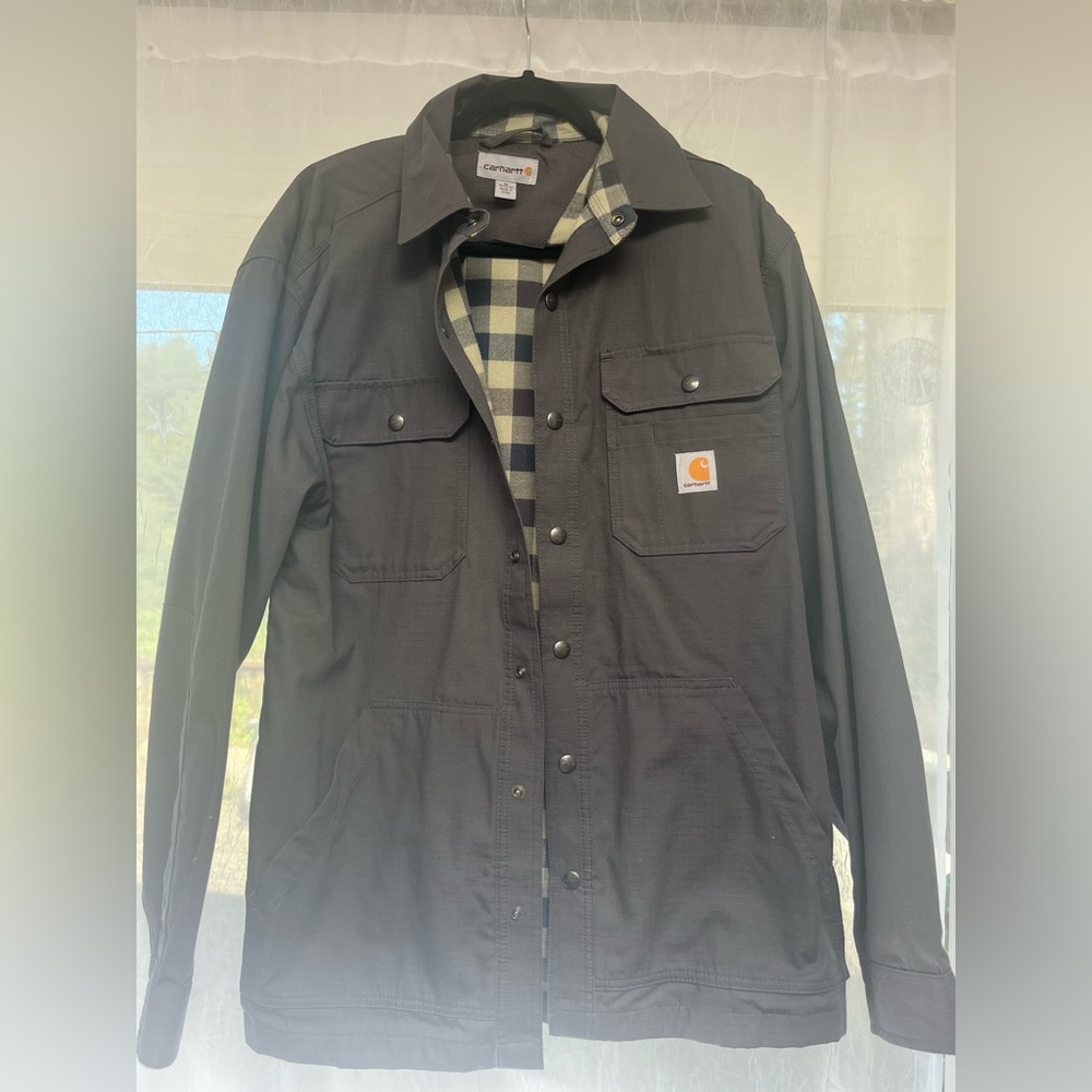 NWOT Carhartt Men's Lined Shirt Jacket (Med)